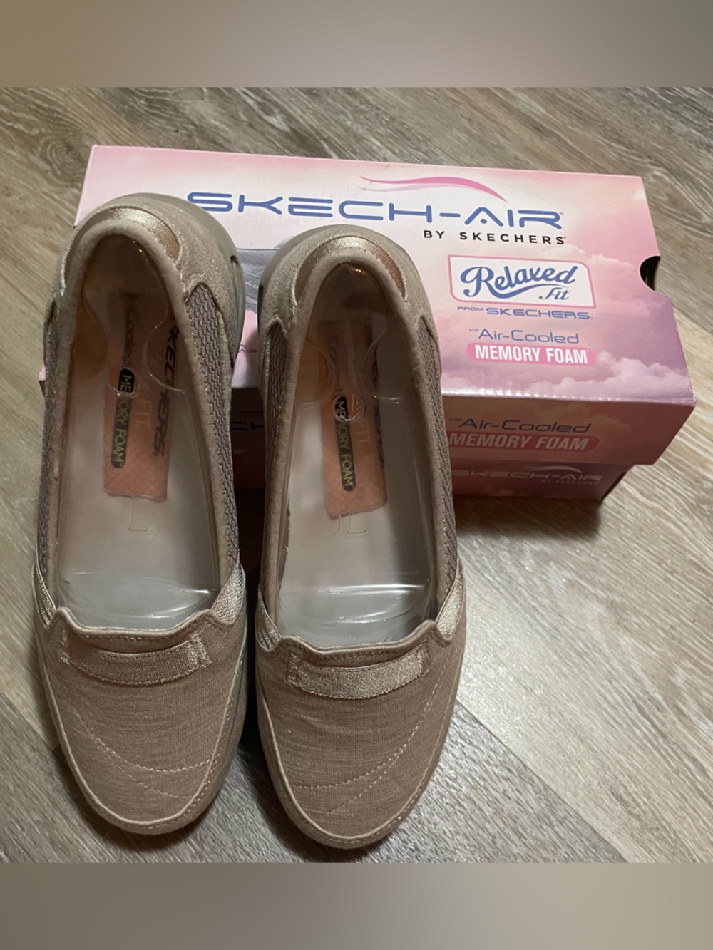 Skechers Women's Slip-On Loafers in Taupe